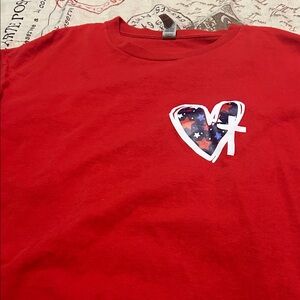 Gildan Red Heavy Cotton T-Shirt